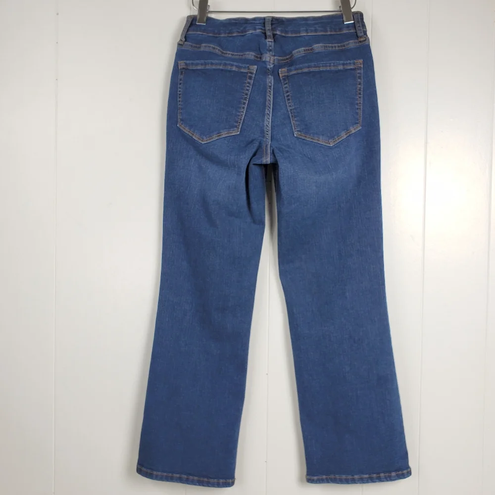 Chaps highrise crop kick style jeans size 4